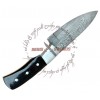 REBEL WOLF EXOTIC HUNTING DAMASCUS STEEL 1095 HIGH CARBON STEEL